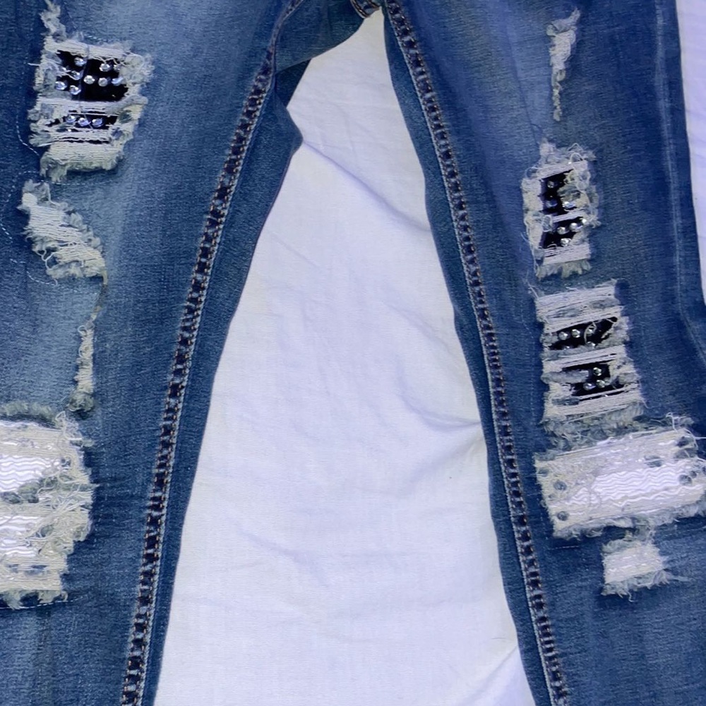Women’s bling jeans
